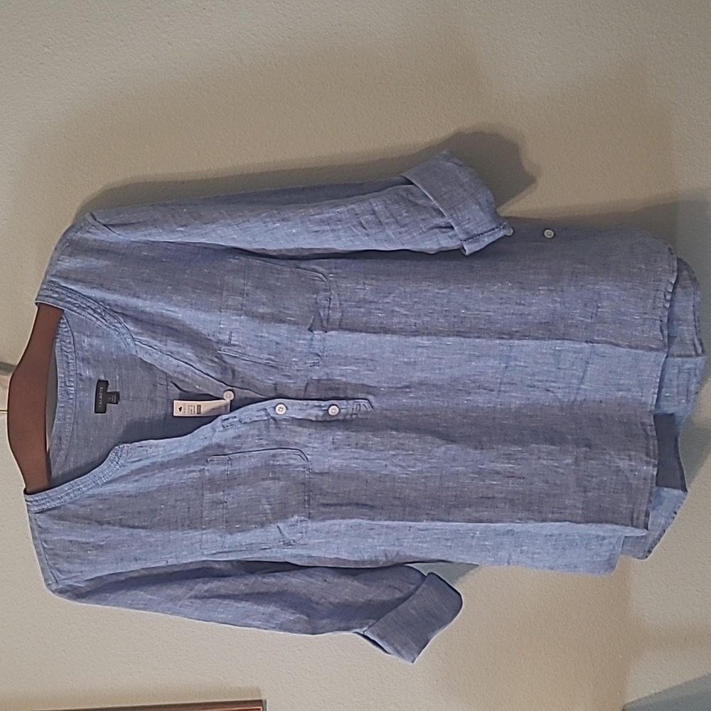 Talbots linen top